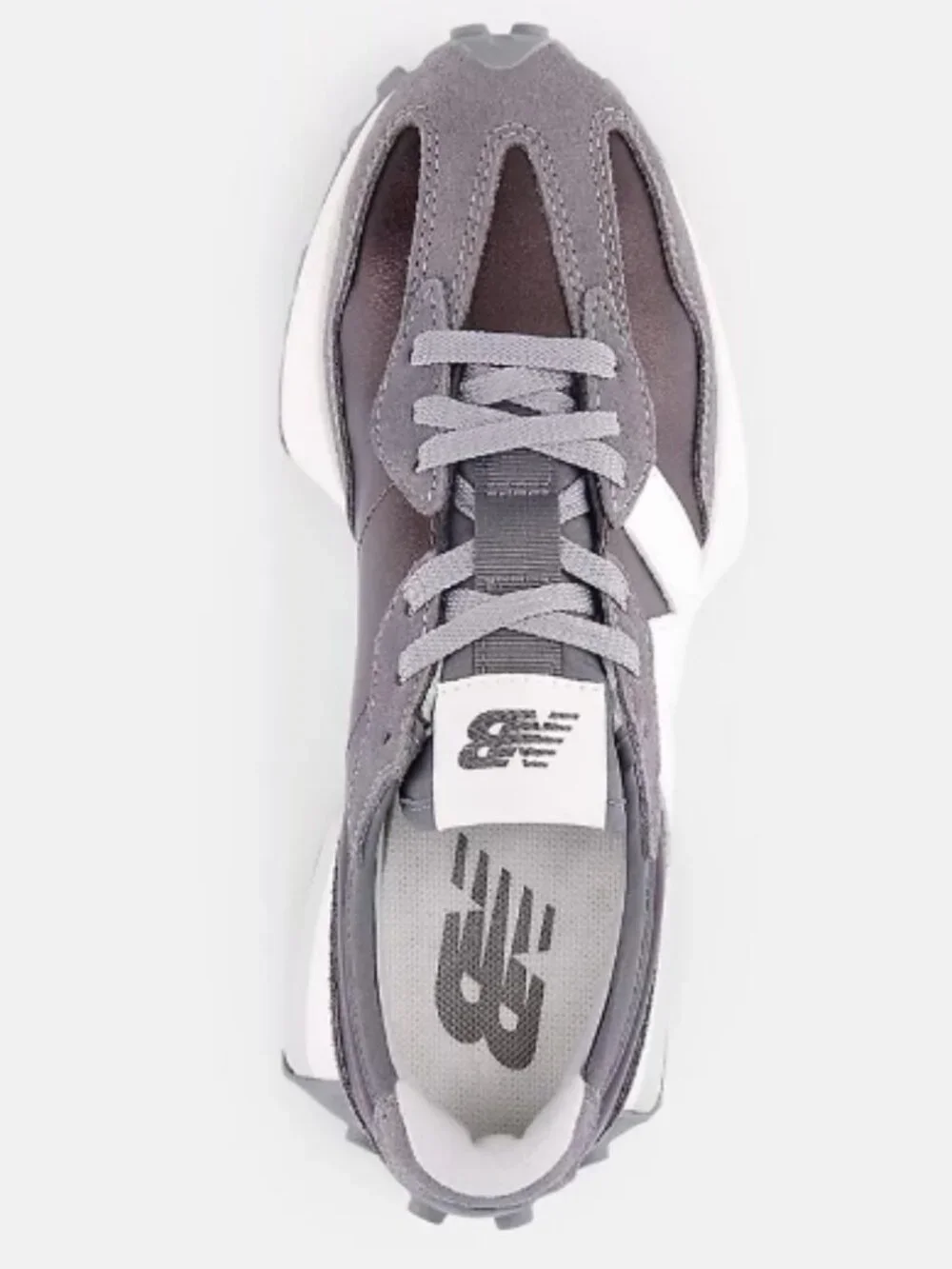 New Balance 327  Sneakers METALLIC Expresso Leather / White Men 10 / Women 11.5